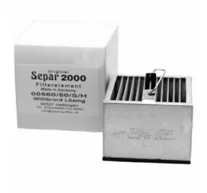 Separ-00560/50HS, Елемент ф-ру паливного (метал.сітка) Separ-2000/5/50 (336430A1)