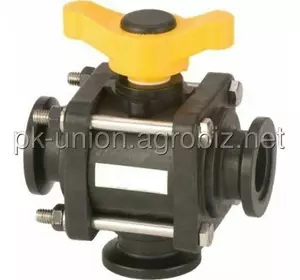 07.08013 Кран кульовий 1", 3х ходовий (MLR0708013/829112C/MV100BL), SP.275F 07.08013 Кран кульовий 1", 3х ходовий (MLR0708013/829112C/MV100BL), SP.275F