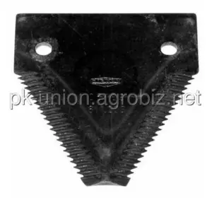 611203.1, Сегмент ножа жниварки Rasspe(Radura) (41786.02) (велика насічка/червоний лак) Claas 611203.1, Сегмент ножа жниварки Rasspe(Radura) (41786.02) (велика насічка/червоний лак) Claas