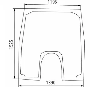 87456379, Скло лобове (242537A5), Mag.310/335/MX 87456379, Скло лобове (242537A5), Mag.310/335/MX