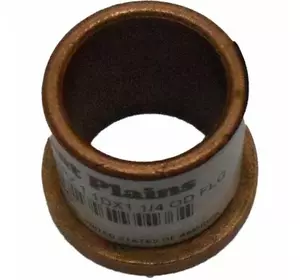 822-108C, Втулка 1.00ID X 1.25OD X 1.06 бронзовая фланцевая, GP1300F 822-108C, Втулка 1.00ID X 1.25OD X 1.06 бронзовая фланцевая, GP1300F