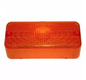 130883C1, Линза (стекло) указателя поворотов желтая, 2388 130883C1, Линза (стекло) указателя поворотов желтая, 2388