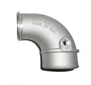 J918685, Патрубок теплообм. 90*, MX255/270/285/310 J918685, Патрубок теплообм. 90*, MX255/270/285/310