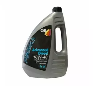 10w40, Масло моторное ( 4л ) полусинт. (Q8 Form. Advanced Diesel) (API: CD/CF) (ACEA:B3/B4)