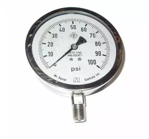 829-104C, Манометр 0-100 PSI, 1/4" NPT, GP 829-104C, Манометр 0-100 PSI, 1/4" NPT, GP
